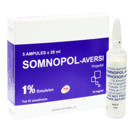 Сомнопол-Аверси 1% 20 мл 10 мг/мл №5 амп.