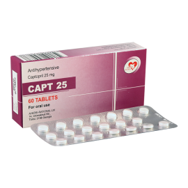 Capt 25 25 mg N 60 t
