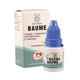 Baume 5 ml ear drops №1 vial