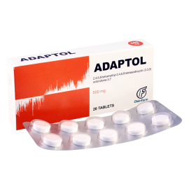 Adaptol 500 mg №20 tab.