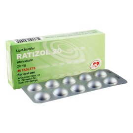 Ratizol 20 20 mg №30 tab.