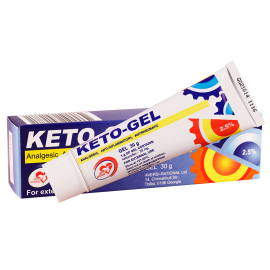Keto-Gel 2.5% 30 g  №1 tube