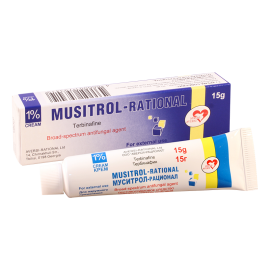 Musitrol-Rational 15 g 1% cream №1 tube