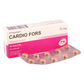 Кардио-Форс 75 мг №30 таб.