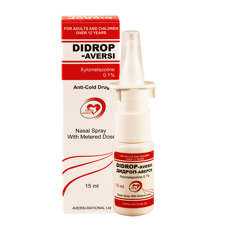 Didrop-Aversi 0.1% 15 ml nasal spray №1 vial
