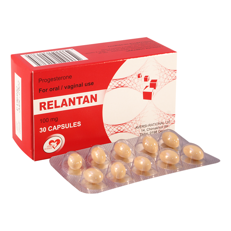 Relantan 100 mg №30 caps.