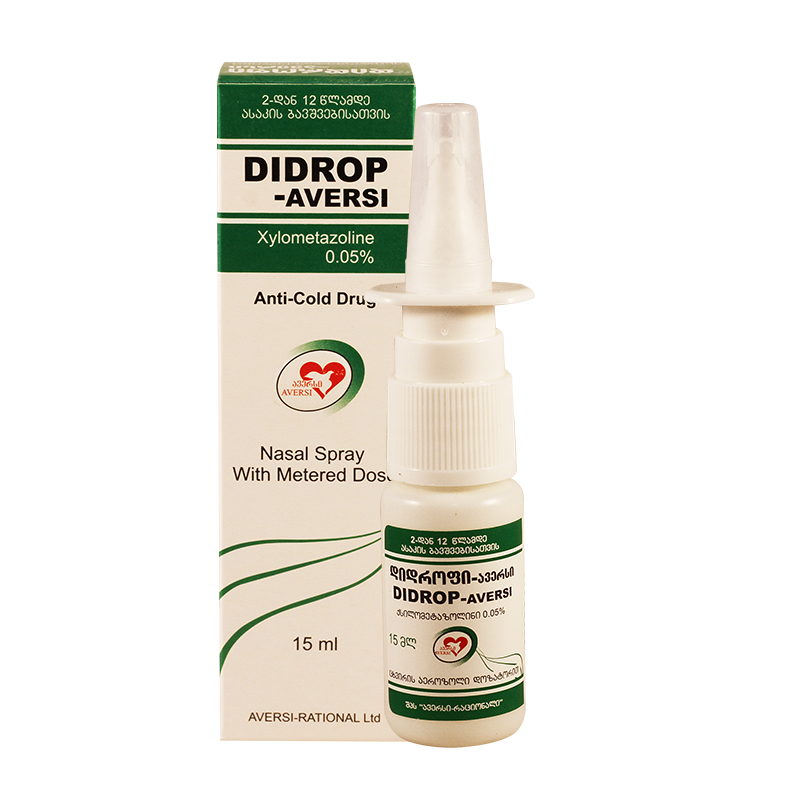 Didrop-Aversi 0.05% Nasal spray 15 ml  №1 vial