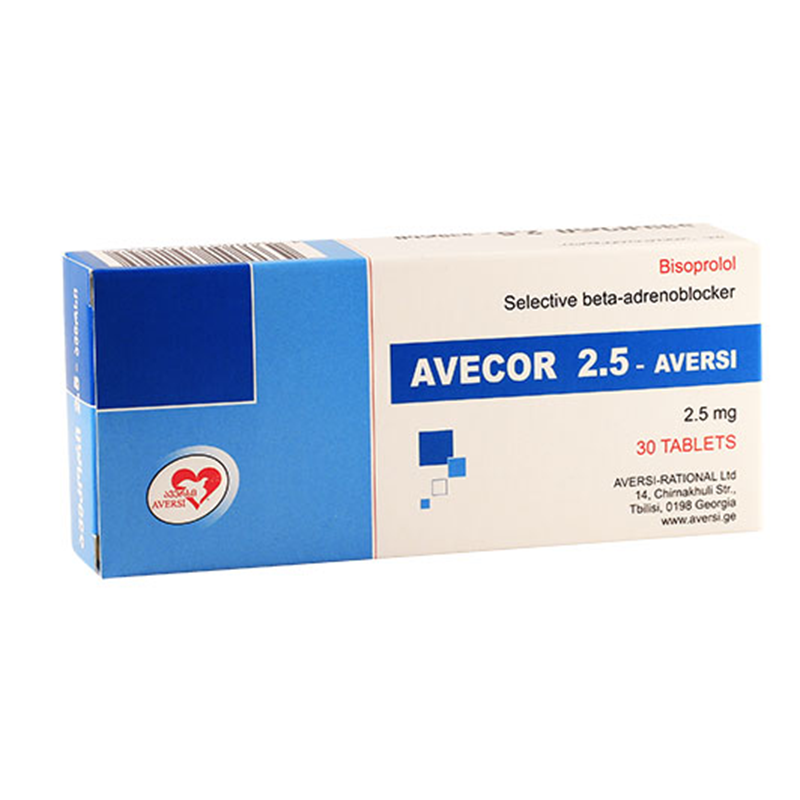 ავეკორი 2.5მგ #30ტ