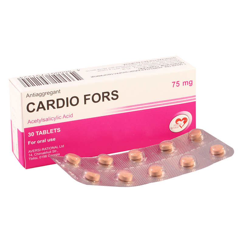 Cardio-Fors 75 mg №30 tab.