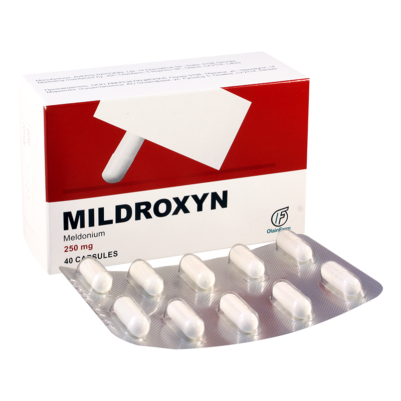 Mildroxyn 250 mg №40 caps.