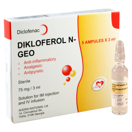 Dikloferol N-Geo 75 mg/3ml N5 amp.
