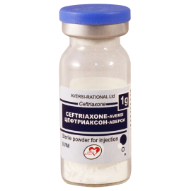 Ceftriaxone-Aversi 1 g powder for inj №50 vials